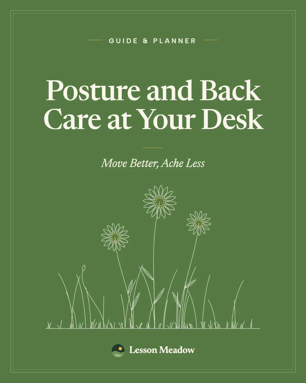 Posture and Back Care at Your Desk